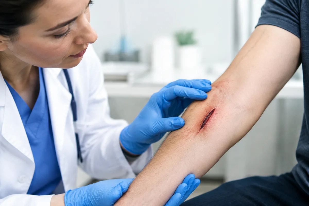 Comment savoir si une plaie nécessite des points de suture ?
